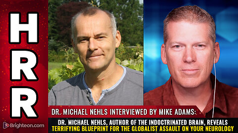 Dr. Michael Nehls, author of The Indoctrinated Brain, reveals terrifying blueprint...