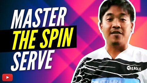 Master the Spin Serve like Kevin Sanjaya featuring Fikri fazrin (Eng Subs)