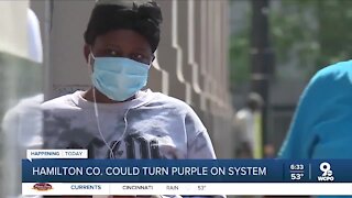 Will Hamilton County turn purple for COVID-19 today?