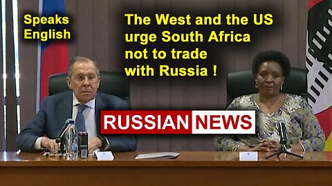 The West and the US urge South Africa not to trade with Russia! Lavrov, Mbabane, Eswatini