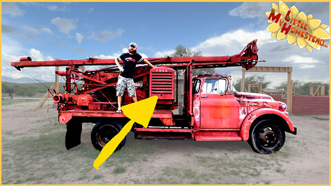 💦 Water well Driller! 🏗 71 Speed Star ⭐️ Ford Flathead Engine 〒 Will it Run? Weekly Peek Ep364