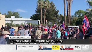 GOP members question Arizona's counting process