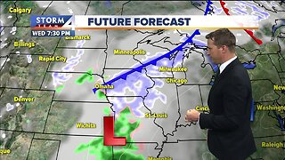 Mainly clear skies, breezy Tuesday afternoon