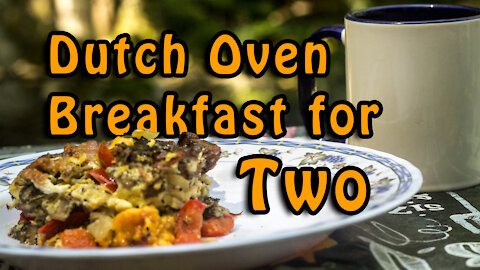 Dutch Oven Breakfast for Two