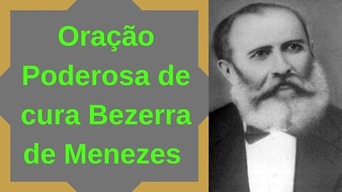 Oração Poderosa de cura Bezerra de Menezes