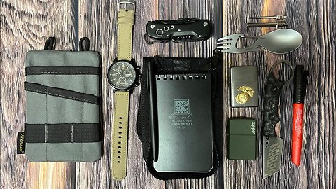 EDC gear setup - everyday carry picked by my wife