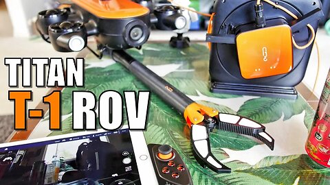 Geneinno TITAN T1 Underwater ROV with CLAW Review - Part 1 - [Unboxing, Setup & CLAW CRUSH TEST]