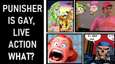 Gay Punisher, more live action carp, cartoons unionize, and more bad luck for Pixar