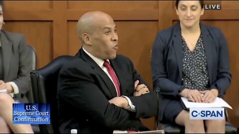 Senator Cory Booker Absolutely Loses It Over Ketanji Brown Jackson