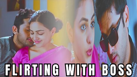 😉🤗Flirting With Hot Female Boss In Office | Movies | Movie short💖💖