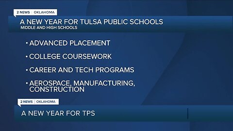 New improvements, developments at Tulsa Public Schools for school year