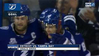 Tampa Bay Lightning beat Detroit Red Wings for 11th straight time, 4-1