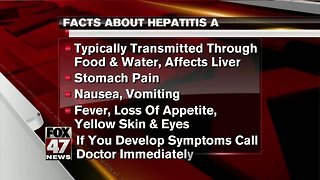 School district employee infected w/ Hepatitis A
