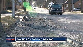 City not responsible for paying for damage caused by potholes