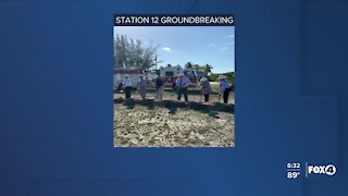 Fire Station 12 groundbreaking