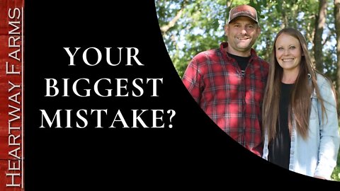 Your Biggest Mistake ? | Live Talk With Josh & Annie | Question and Answer | Water Buffalo |