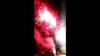 BEST FIREWORKS IN A NEIGHBORHOOD