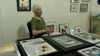 97-year-old artist Gerda Rovetch helps Boulder art gallery thrive