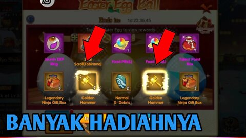 Gacha Dengan Palu di Event Eggs Easter Edisi Desember 2022