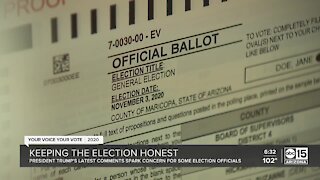 Arizona leaders working to ensure integrity of election