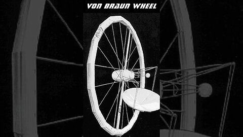 Von Braun Wheel Space Station