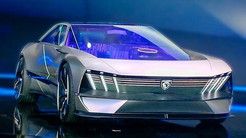 NEW Peugeot Inception – High-Tech Concept Car