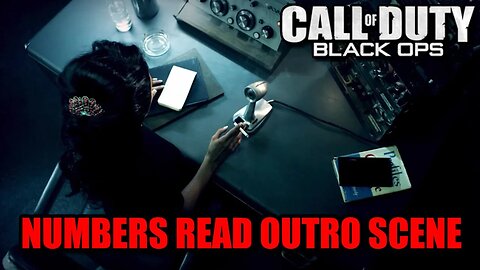 Call of Duty: Black Ops 1 (2010) - Full Outro Secret Cutscene Numbers Read