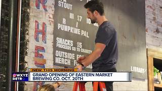 Grand opening of Eastern Market Brewing Co. on Oct. 20