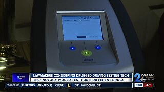 Lawmakers considering drugged driving testing tech