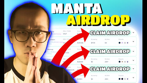 How to get $1,000 Airdrop from Manta (Use This 1 Trick)