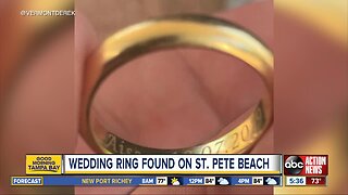 Help reunite lost ring on St. Pete Beach with newlywed owner