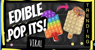 EDIBLE POP ITS * Satisfying Chocolate Fidget Toys