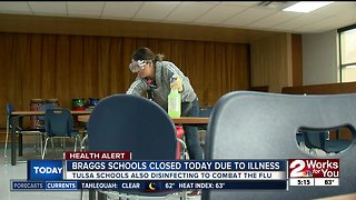 Braggs schools closed Monday due to illness
