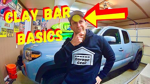 HOW TO CLAY BAR YOUR CAR OR TRUCK FOR BEGINNERS - TEST Your Paint FIRST! Realistic Detailing