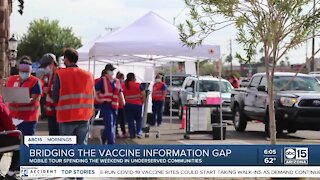 Bridging the vaccination information gap in the underserved communities