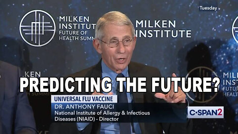 Unearthed Video from October 29, 2019 Reveals Anthony Fauci Contradictions on mRNA Vaccines