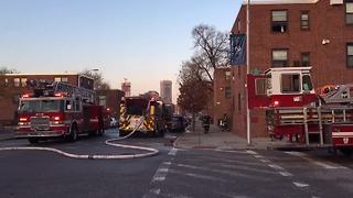 Residents jump from Baltimore apartment to save themselves from fire