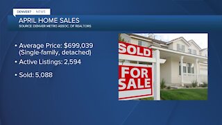 April housing sales report: prices up, inventory starting to go up