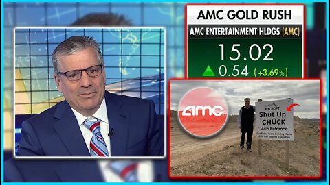 AMC is a gold mine 🔥 | Gasparino squirms as Liz continues to roast him😂