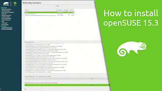 How to install openSUSE 15.3