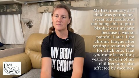 Vaxxed Bus Canberra 2022 - Tanya talks about how she and her kids were affected by the Jabs