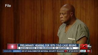 Preliminary hearing begins for 1979 cold case