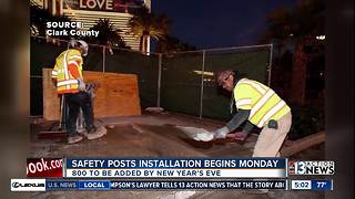 Las Vegas Strip safety post constuction begins Monday