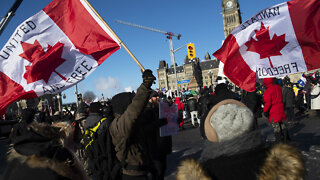 Freedom Convoy organizers hold press conference in response to invoking of Emergencies Act