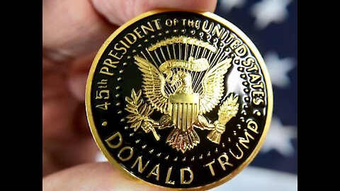 Trending President Trump All Supporter Claim Commemorative Black & Gold Coin
