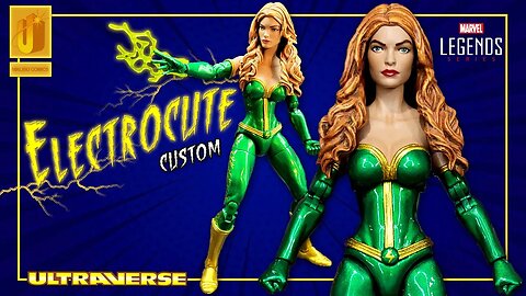 Custom Marvel Legends Ultraverse Electrocute from The Strangers - Action Figure Review - Ultraforce