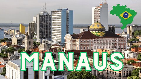 Manaus, Brazil 🇧🇷 _ 4K Drone Footage