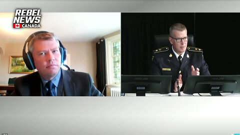 The Democracy Fund lawyer questions OPP Supt. Craig Adams at Emergencies Act inquiry