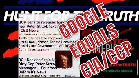 GOOGLE SEARCH HIDING PETER STRZOK TEXT MESSAGES