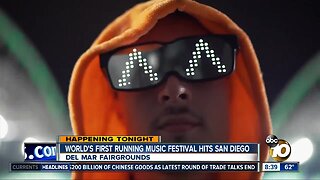 World's first running music festival hits Del Mar